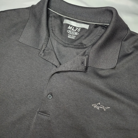 Greg Norman Collection Other - GREG NORMAN ML75 Men's Black Short Sleeve Golf Casual Collared Active Polo - XXL
